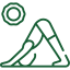 Outdoor Yoga Icon